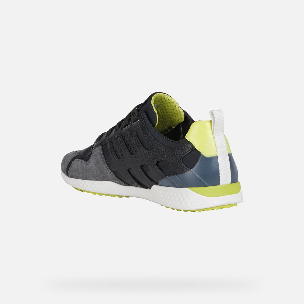 Geox Erkek Spor Ayakkabı Siyah - Snake.2 - LOK-218067